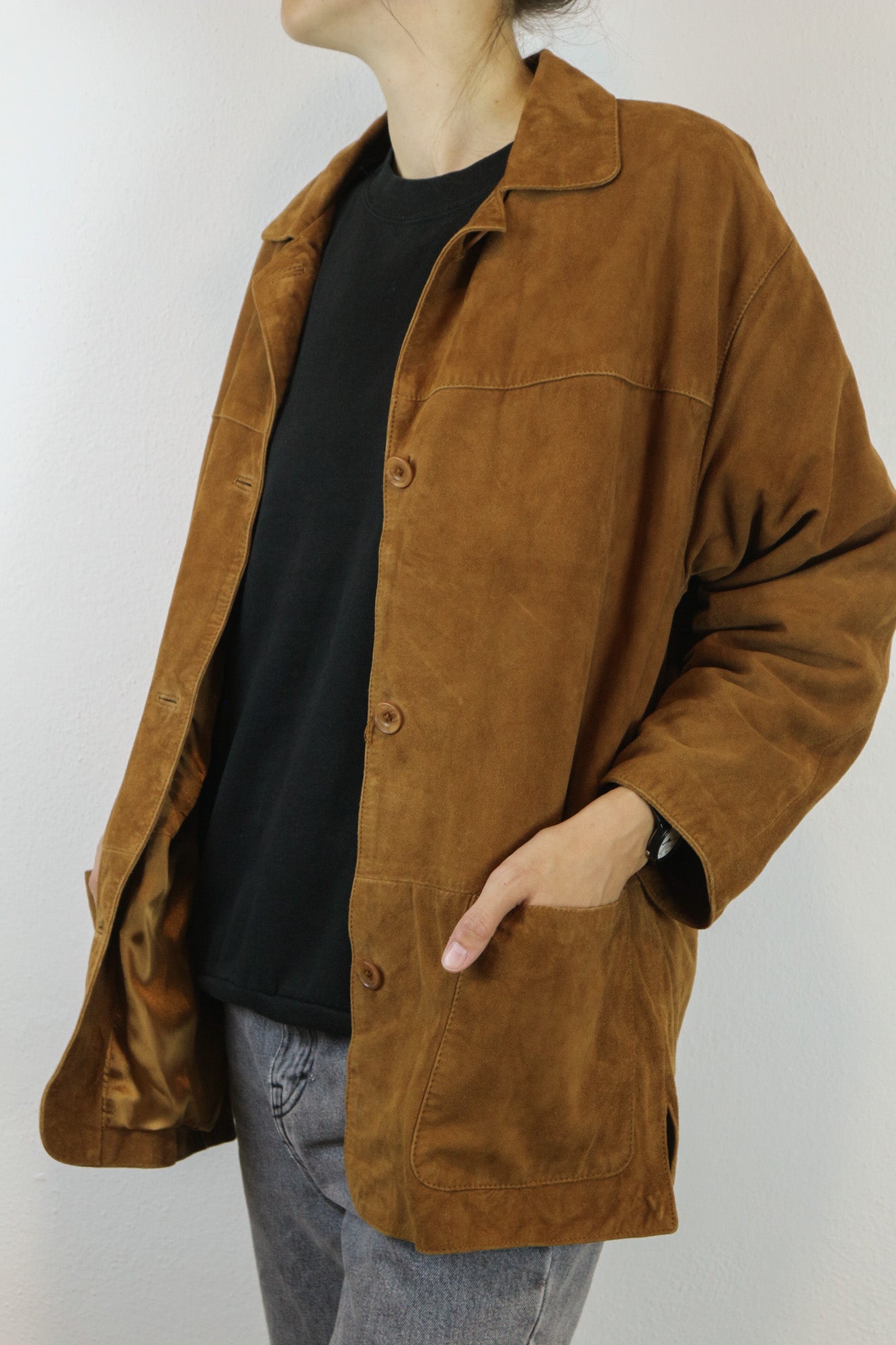 Suede vintage jacket