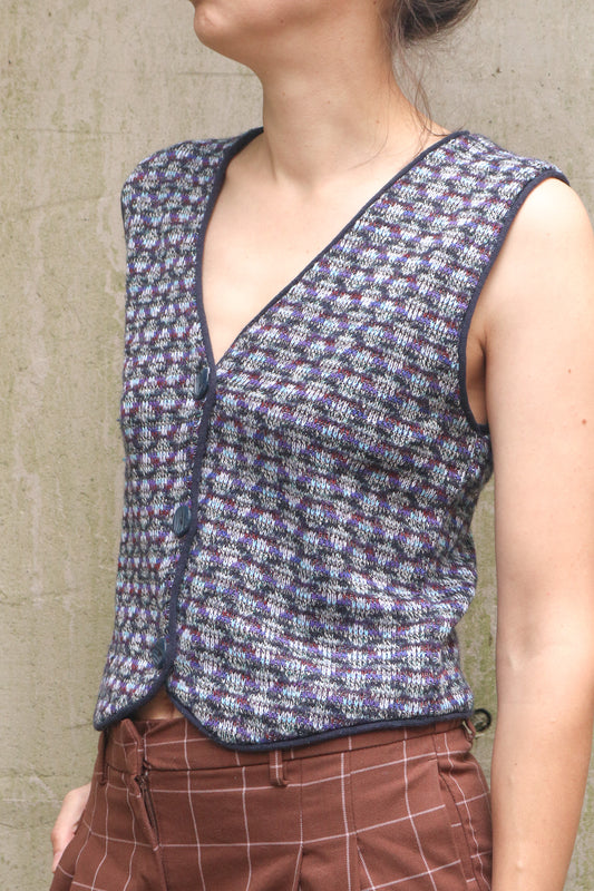 Vintage knitted vest