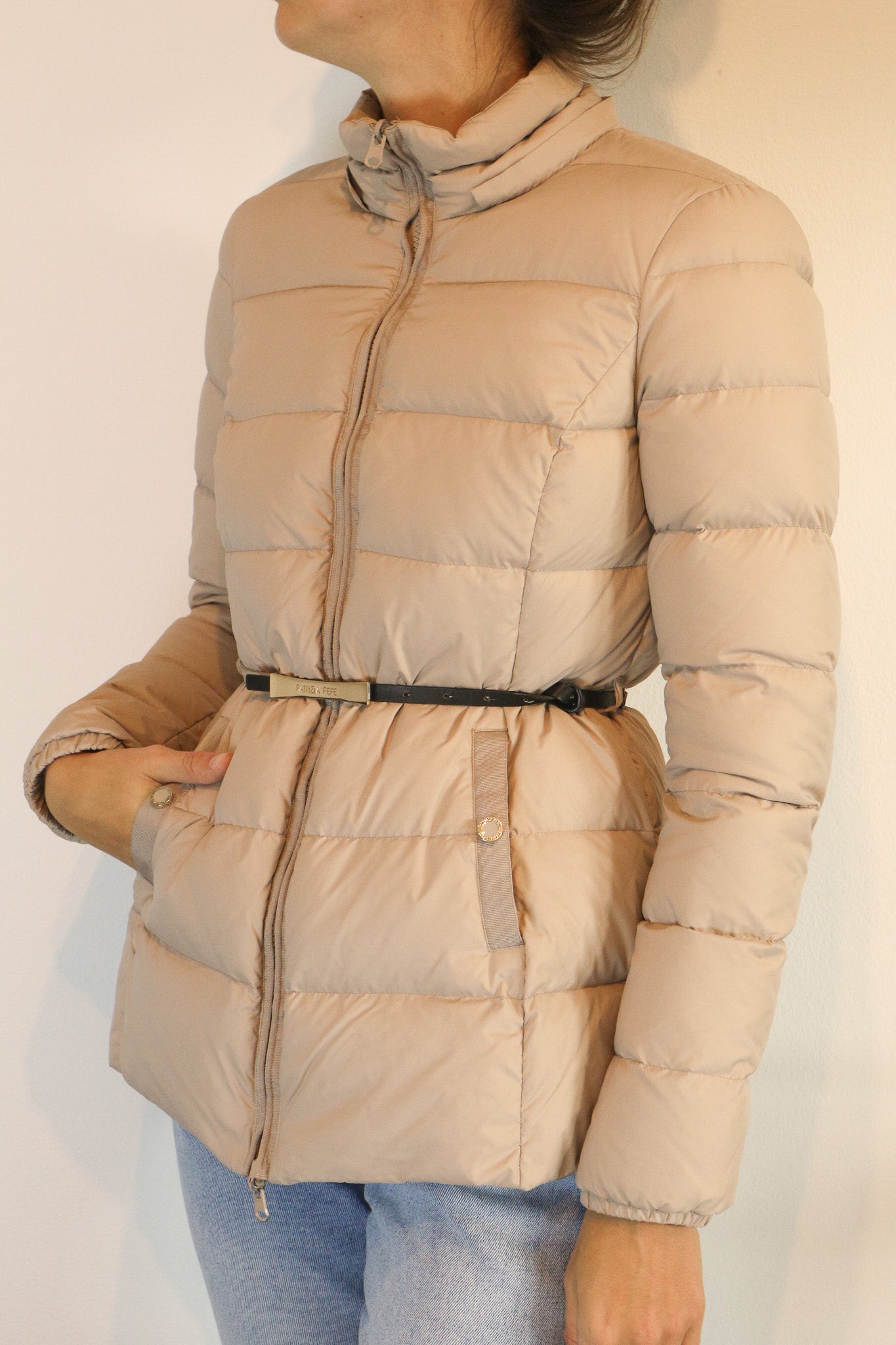 Real down jacket